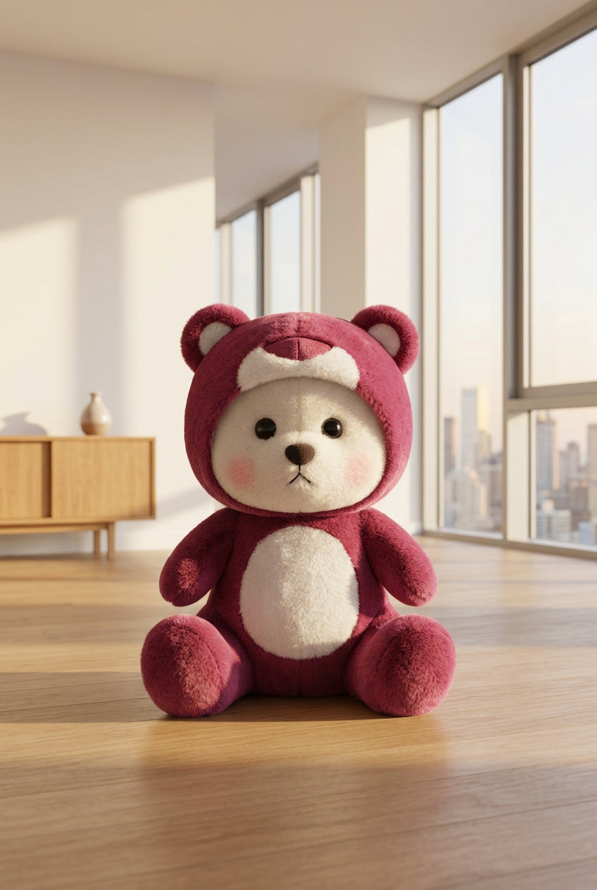 Hoodie Teddy Bear Cute Stuffed Animal Soft Toy