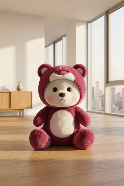 Hoodie Teddy Bear Cute Stuffed Animal Soft Toy